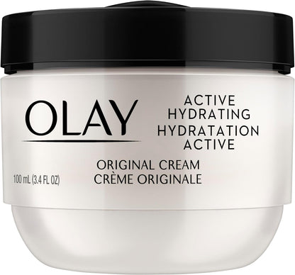 Olay Face Moisturizer by Olay, Active Hydrating Cream, 100 ml