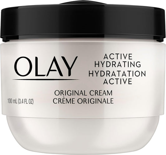 Olay Face Moisturizer by Olay, Active Hydrating Cream, 100 ml