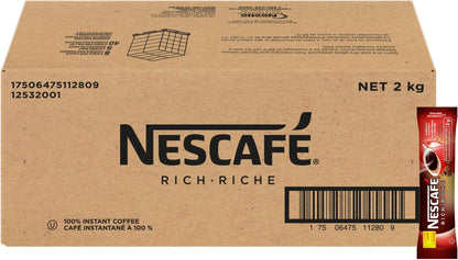 雀巢浓速溶咖啡，单份速溶咖啡包，2公斤装（2克x1000包）