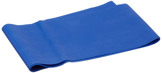 Rolyan Energizing Exercise Band Dispenser Box, Set of 30 Precut 5 ft. Blueberry Extra Heavy Bands, Professional Non-Latex Elastic Fitness Band for Stretching, Toning, Home Exercise & Physical Therapy