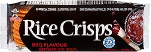 Hot Kid Rice BBQ Rice Crisps - Gluten Free, Low Fat, GMO Free, 100 g
