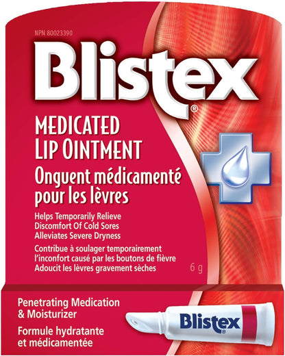 Blistex Medicated Lip Ointment, 6gm