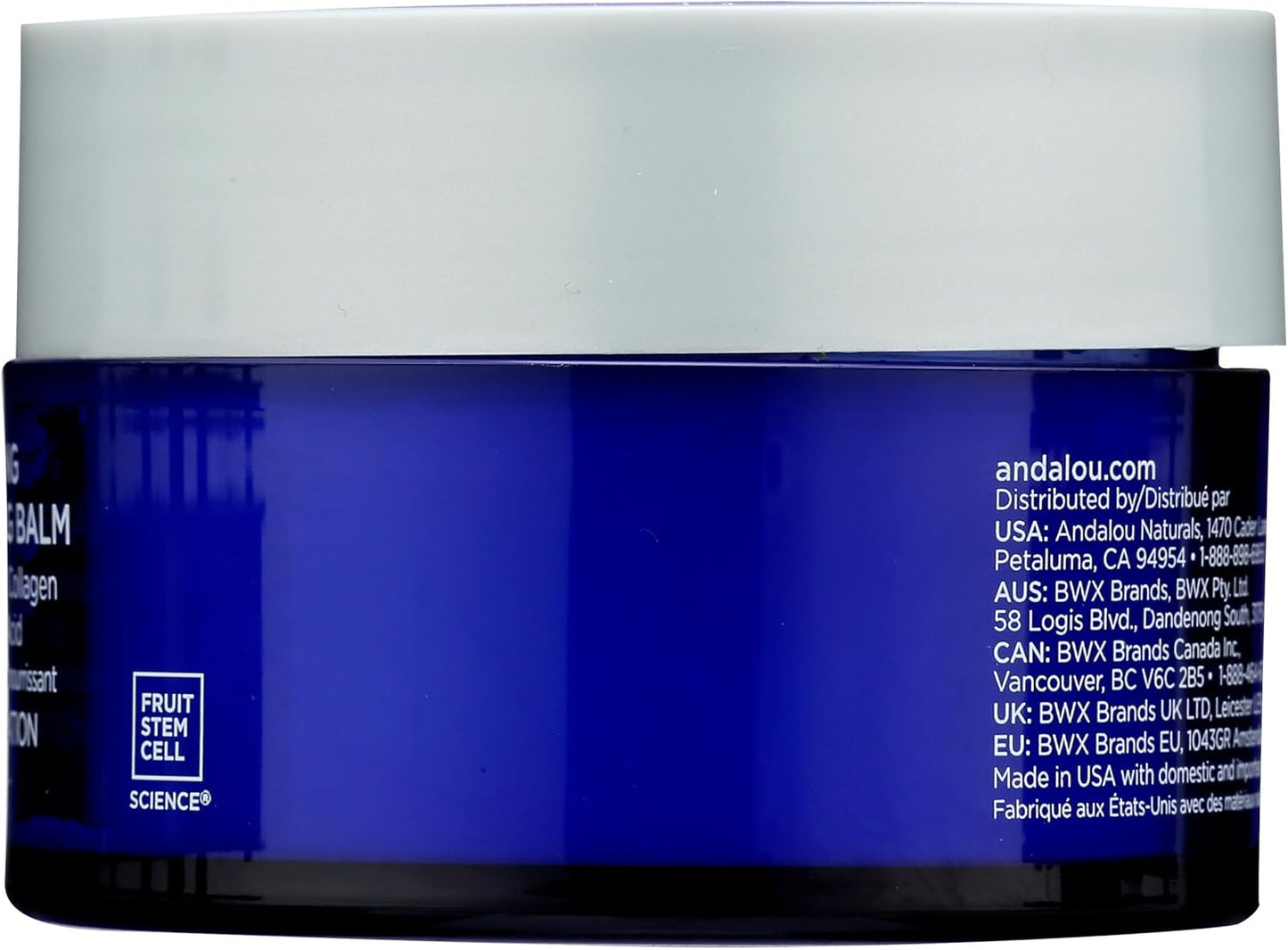 Andalou Naturals Deep Hydration Cleansing Balm, 3 FZ