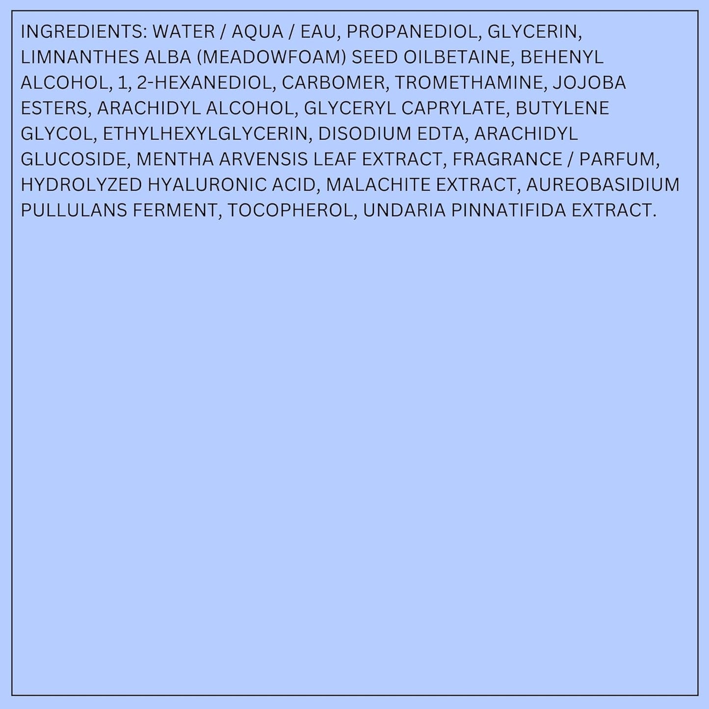 LANEIGE Water Bank Blue Hyaluronic Gel Moisturizer: Lightweight Hydrating Face Gel with Mint Extract, Hypoallergenic & Dermatologist-Tested