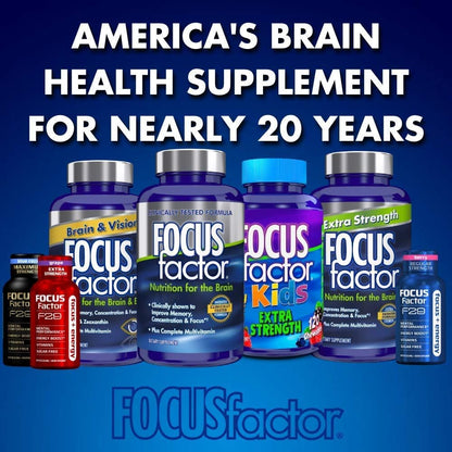Focus Factor Nutrition for the Brain - 150 Tablets