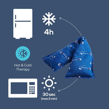 原廠魔法袋加長敷袋，冷熱療法，緩解胃痛，無線冷熱敷，50 x 14 公分（19.7 吋 X 5.5 吋）