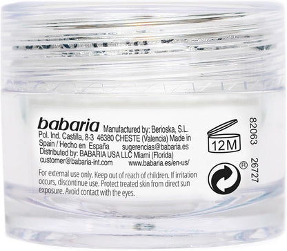 Babaria 胶原蛋白素食面霜 - 抗衰老面霜 - 保湿面霜 - 植物基面部保湿霜，焕活肌肤 - 1.7 盎司