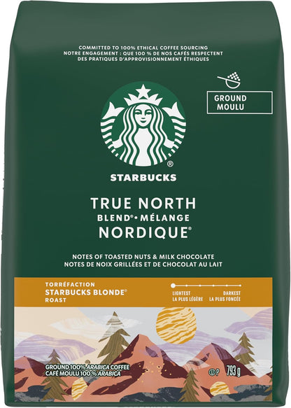 星巴克 True North 混合研磨咖啡，金黄色烘焙，793 克