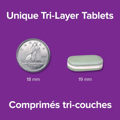 Webber Naturals 睡眠周期褪黑激素，含 L-茶氨酸、5-HTP 和睡眠植物成分，60 片三层片剂，有助于睡眠，纯素