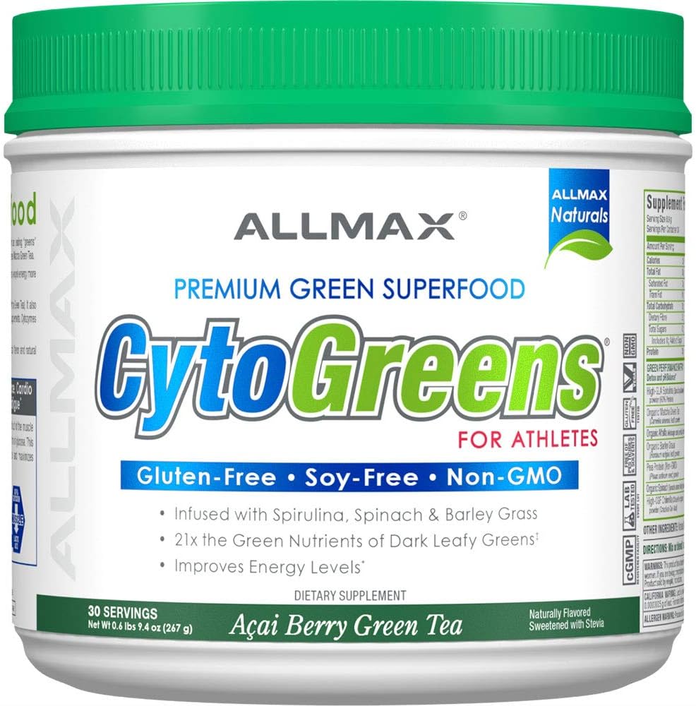 CytoGreens - Acai Berry Green Tea - 30 serving, 267.0 g (Pack of 1)