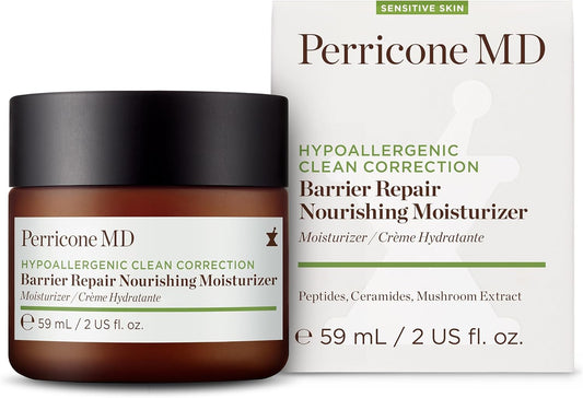 Perricone MD Hypoallergenic Clean Correction Barier Repair Nourishing Moisturizer by Perricone MD for Unisex - 2 oz Moisturizer