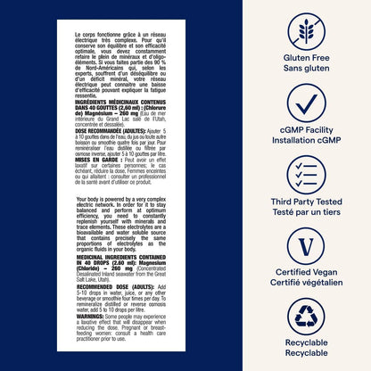 Trace Minerals ConcenTrace Drops | Full Spectrum Minerals | Ionic Liquid Magnesium, Chloride, Potassium | Low Sodium | Energy, Electrolytes, Hydration | 48 Day Supply, 4 fl oz (Pack of 1)