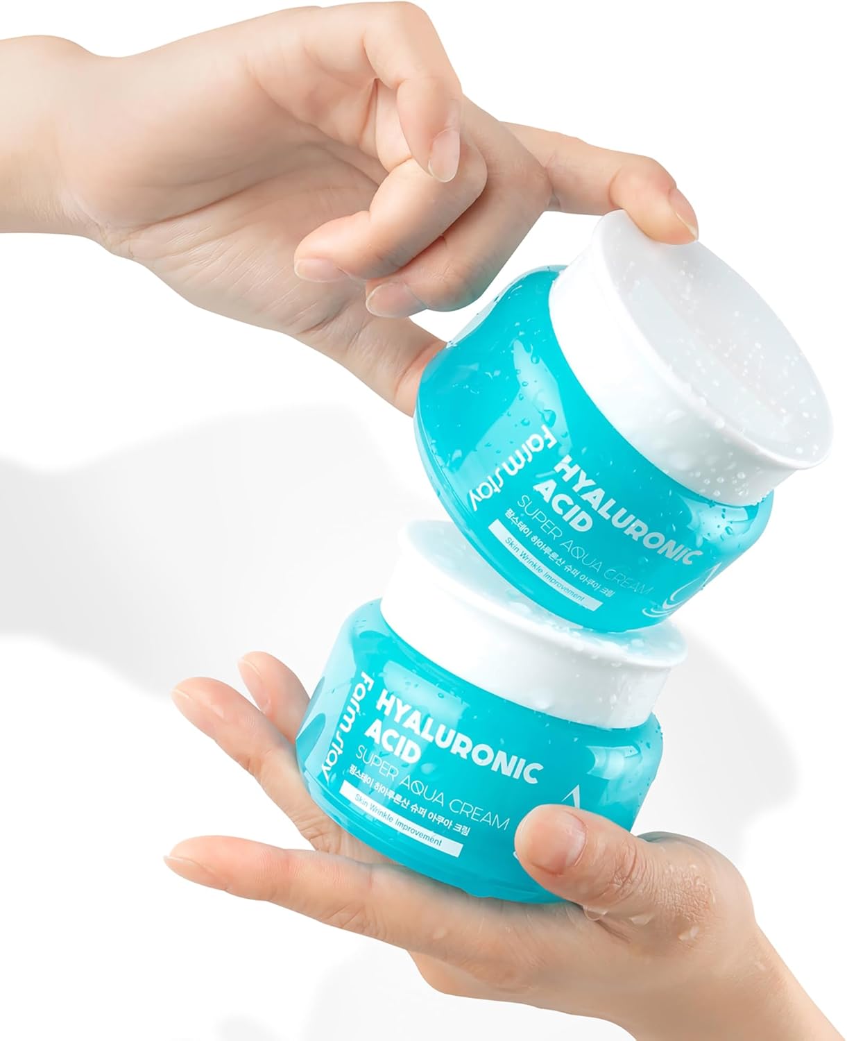 Farm Stay Farmstay Hyaluronic Acid Super Aqua Cream - Hyaluronic Acid Cream for Deep Moisture - Locks In Essential Moisture - Strengthens Skin Barrier - 80 ml