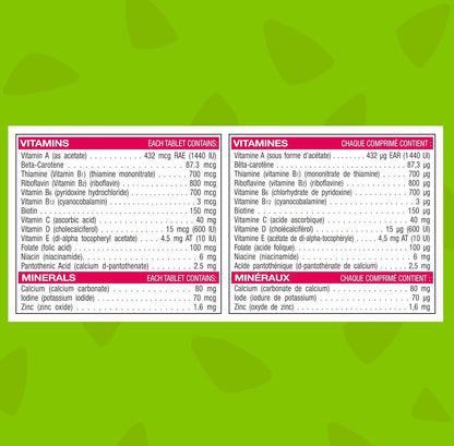 FLINTSTONES Complete Chewable Multivitamin for Kids, Aspartame-Free, with Vitamin A, C6, B12, C, D, e, & Calcium 80 count