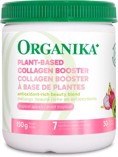 Organika Plant Based Collagen Booster- Helps Support the Production and Protection of Collagen- 150g