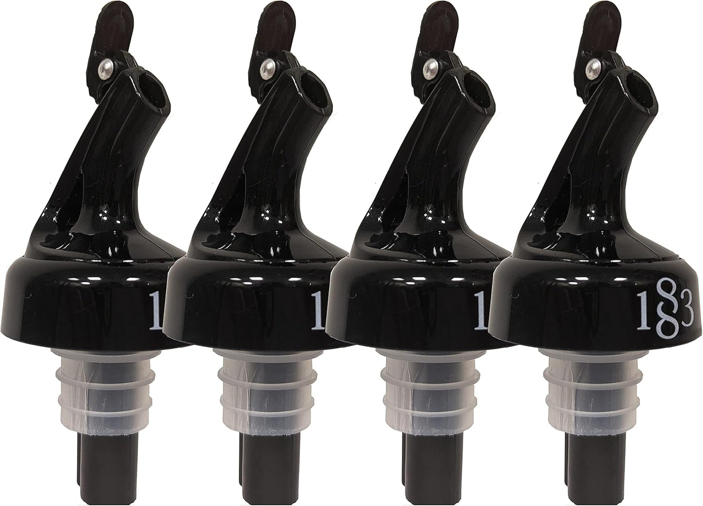 Maison Routin 1883 Free Flow Pourer with Cover, 4 Pack