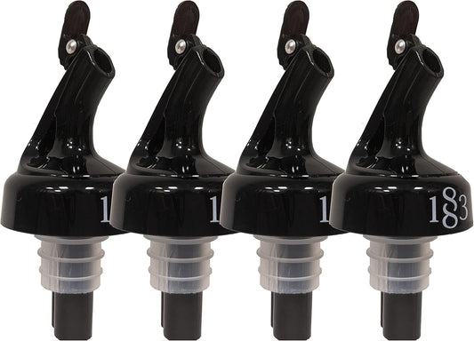 Maison Routin 1883 Free Flow Pourer with Cover, 4 Pack
