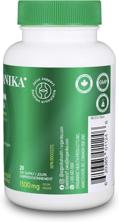 Organika 薑黃素 60 粒素食膠囊