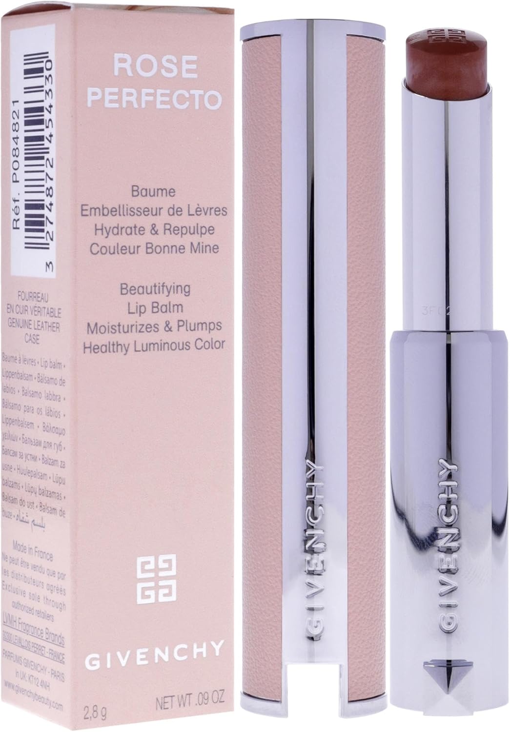 Givenchy 玫瑰完美美化潤唇膏 - 302 溫暖楓糖潤唇膏 0.09 盎司