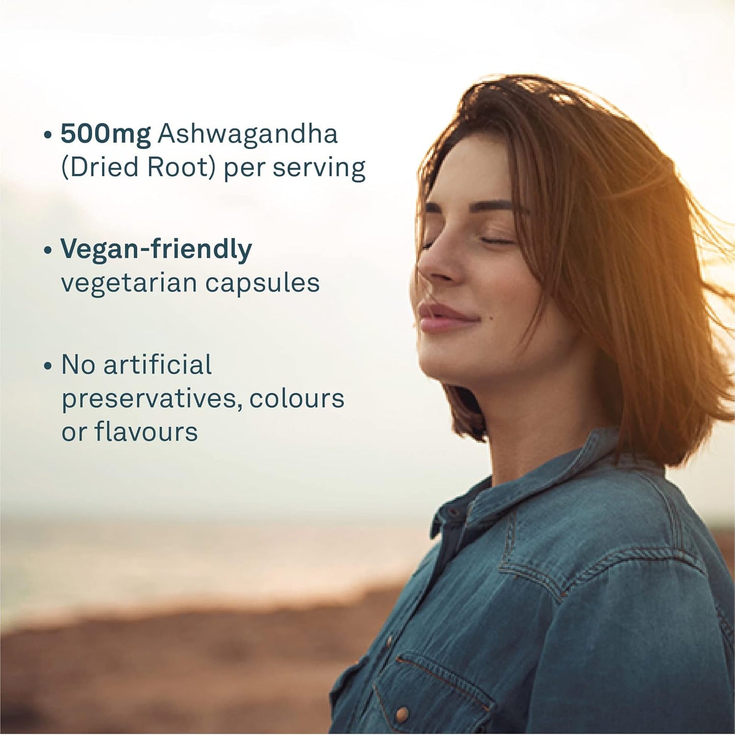 Organika 加拿大制造南非醉茄 - 缓解压力、助眠、改善情绪、平衡甲状腺和血糖 - 60 粒素食胶囊