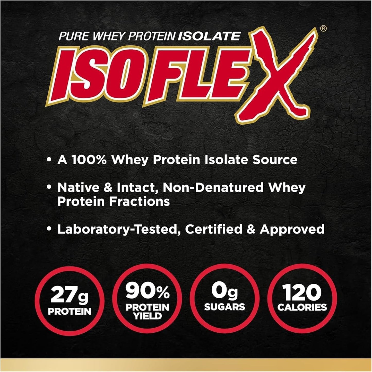 ALLMAX Nutrition - ISOFLEX - 100% Ultra-Pure Whey Protein Isolate - Chocolate - 1 Pound