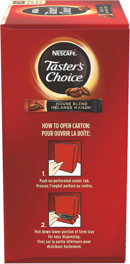 雀巢咖啡，Taster's Choice 原味条装，80 支装，4.79 盎司