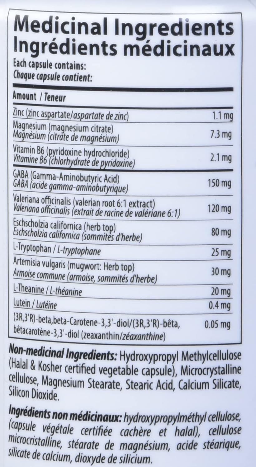 Nutrabolics Sleep Hack 120粒膠囊 - 助眠劑，讓您睡得更深更安穩，GABA，纈草