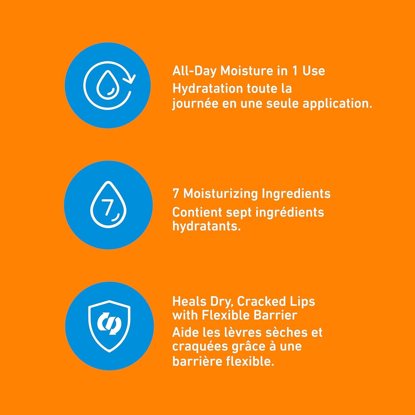 O'Keeffe's Lip Repair Balm, Cooling Relief, Instant Cooling for Dry Cracked Lips, 7 Moisturizing Ingredients, Stick, Pack of 2