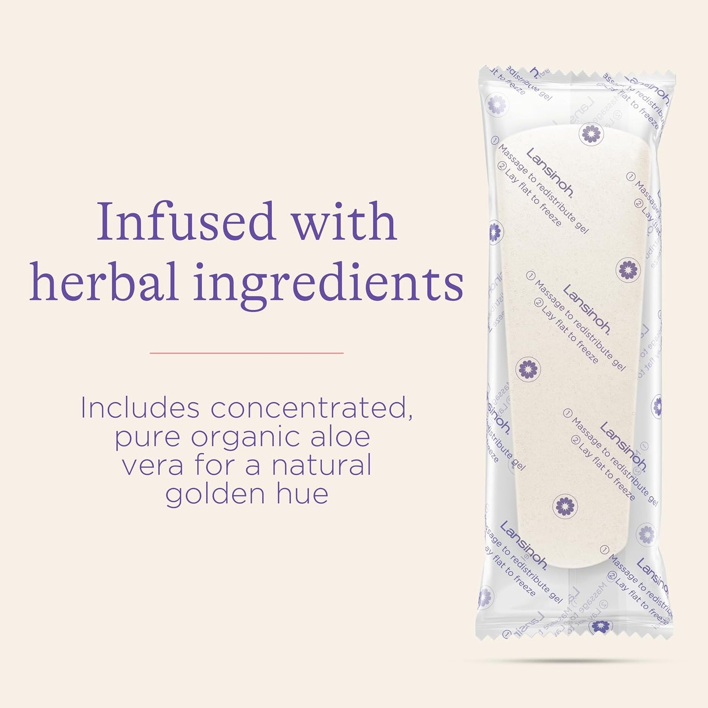 Lansinoh 产后冷却垫，会阴冰袋，12 片装，金缕梅产后护理垫，产后必备垫，含清凉舒缓芦荟