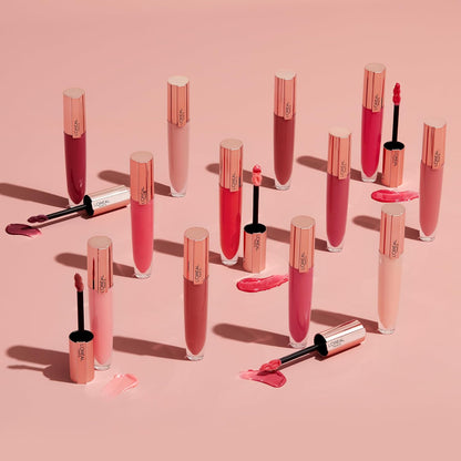 L’Oréal Paris Glow Paradise Balm-in-Gloss, Lip Balm, Non-Sticky Liquid Lip Balm with Pomegranate Extract & Hyaluronic Acid for Sensitive Lips, Dermatologist Tested, Rose Harmony, 0.23 fl. oz.