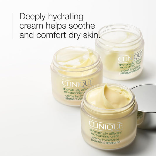 Clinique 3-Step Dramatically Different Moisturizing + Hydrating Face Cream For Dry Skin Types