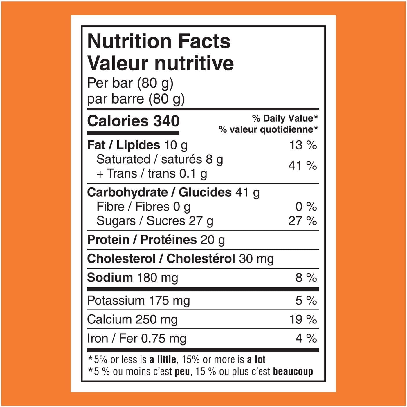 佳得乐乳清蛋白棒 - 巧克力焦糖味，12 条，960 克