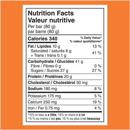 佳得乐乳清蛋白棒 - 巧克力焦糖味，12 条，960 克