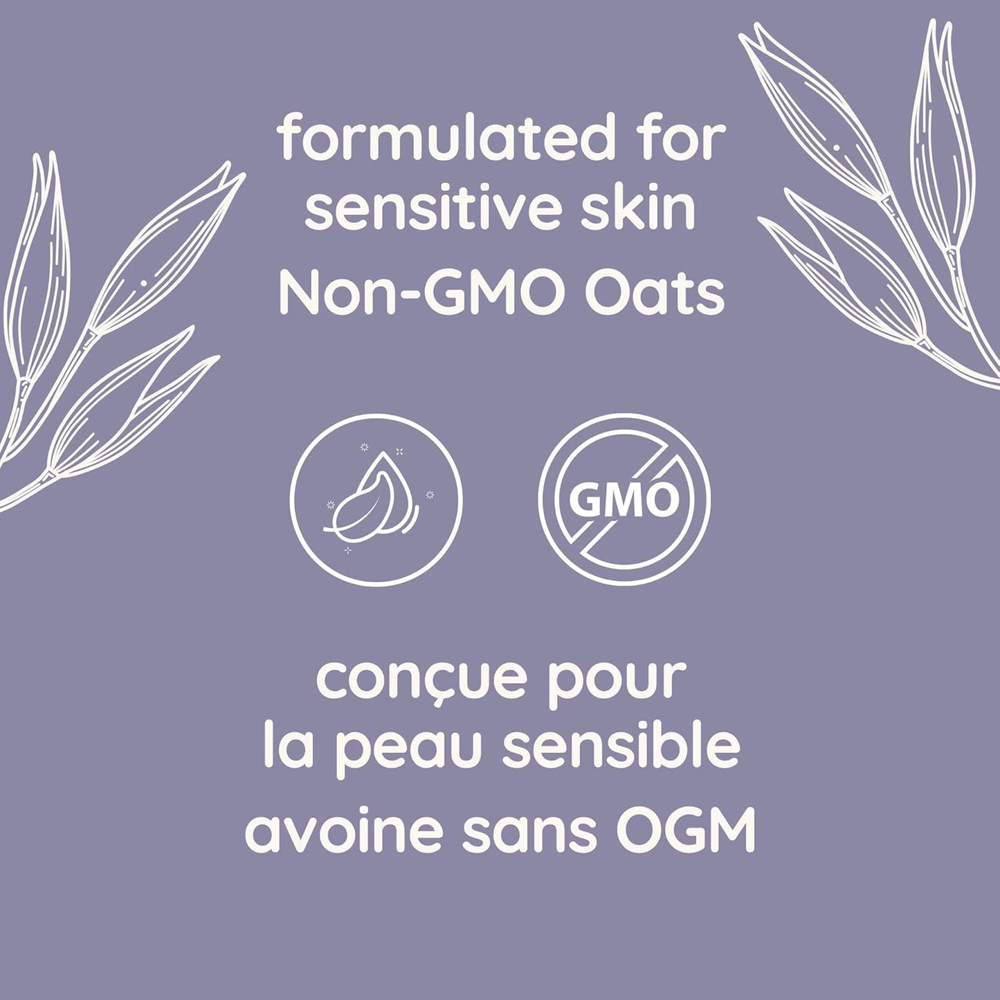 Aveeno 舒缓保湿乳液，薰衣草、益生元燕麦、不致粉刺保湿霜，354 毫升