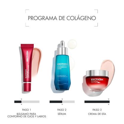 Blue Peptides Eyes & Lips Reshaper Balm, Anti-aging Treatment with Metal Applicator, Lifting and Firming Formula, 15ml