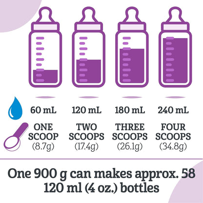 GOOD START 第 1 阶段，粉末，900 克，4 支装
