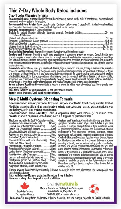 ReCleanse ® 7-Day Herbal Cleanse Kit