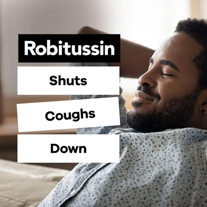 Robitussin Sugar-Free Cough Control Syrup, Alcohol-Free, Berry Flavour, 115 mL