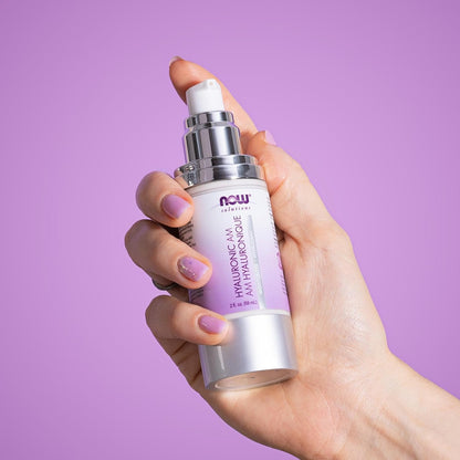 NOW Solutions, Hyaluronic Acid Moisturizer, Smoothing and Toning, Rehydrating to Start Your Day AM Moisturizer, 59 ml