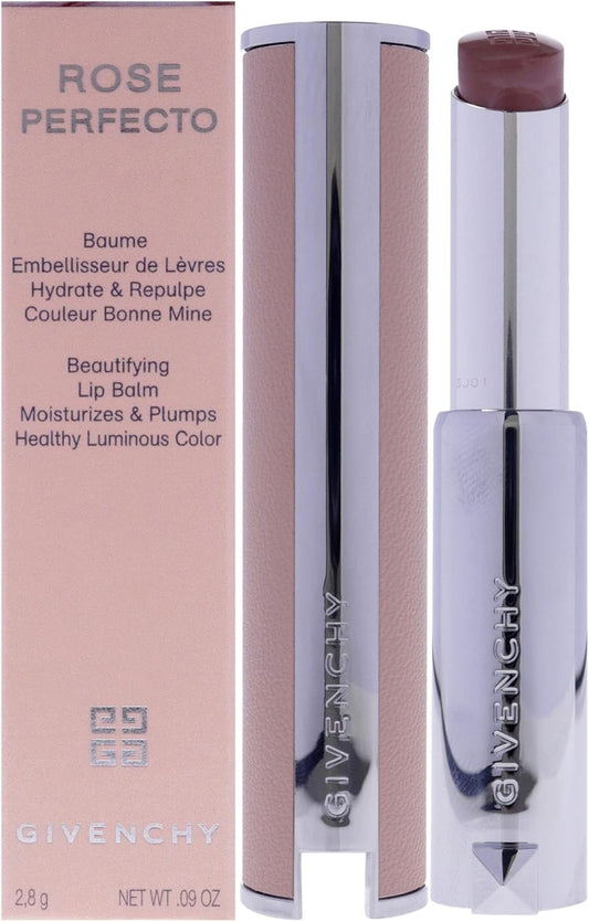 Givenchy 玫瑰完美豐盈潤唇膏 - N110 Milky Nude by Givenchy 女士 - 0.09 盎司潤唇膏