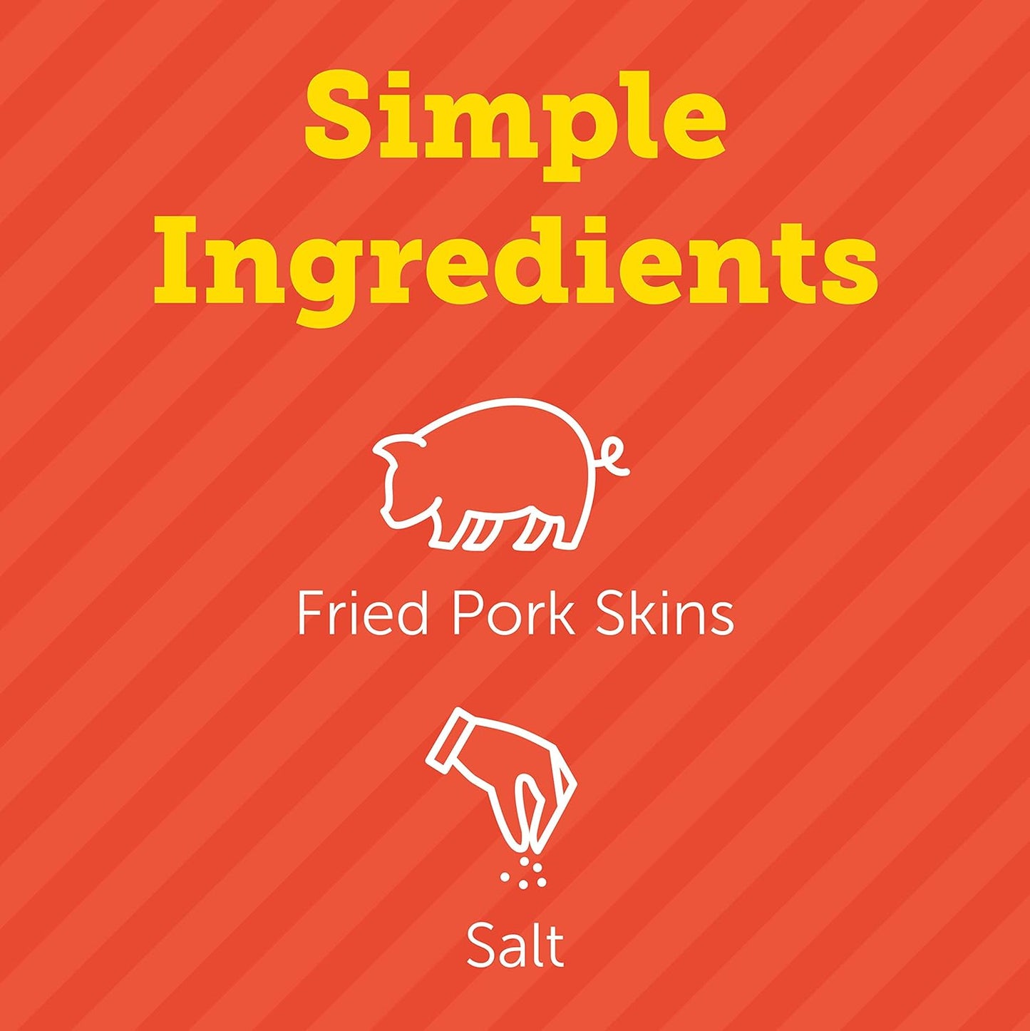 Utz Pork Rinds, 18 oz Barrel