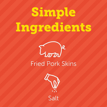 Utz Pork Rinds, 18 oz Barrel