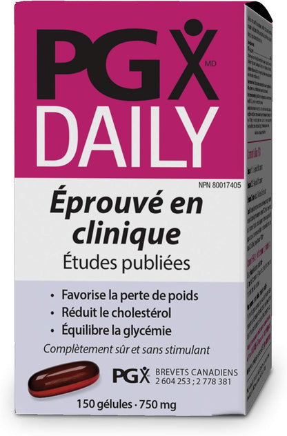 Webber Naturals PGX Daily, Softgel, 750 mg, 150 Count & Apple Cider Vinegar with Chromium, 120 Capsules, Fermented Naturally with The Mother, Digestive Support, Sugar Free, Vegan