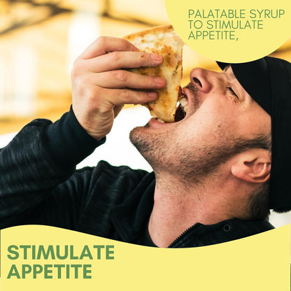 Herbion Naturals Vivabon 消化营养补品有助于促进消化、提高能量水平、增强记忆力、缓解虚弱、刺激成人食欲，荔枝味，糖浆 150 毫升