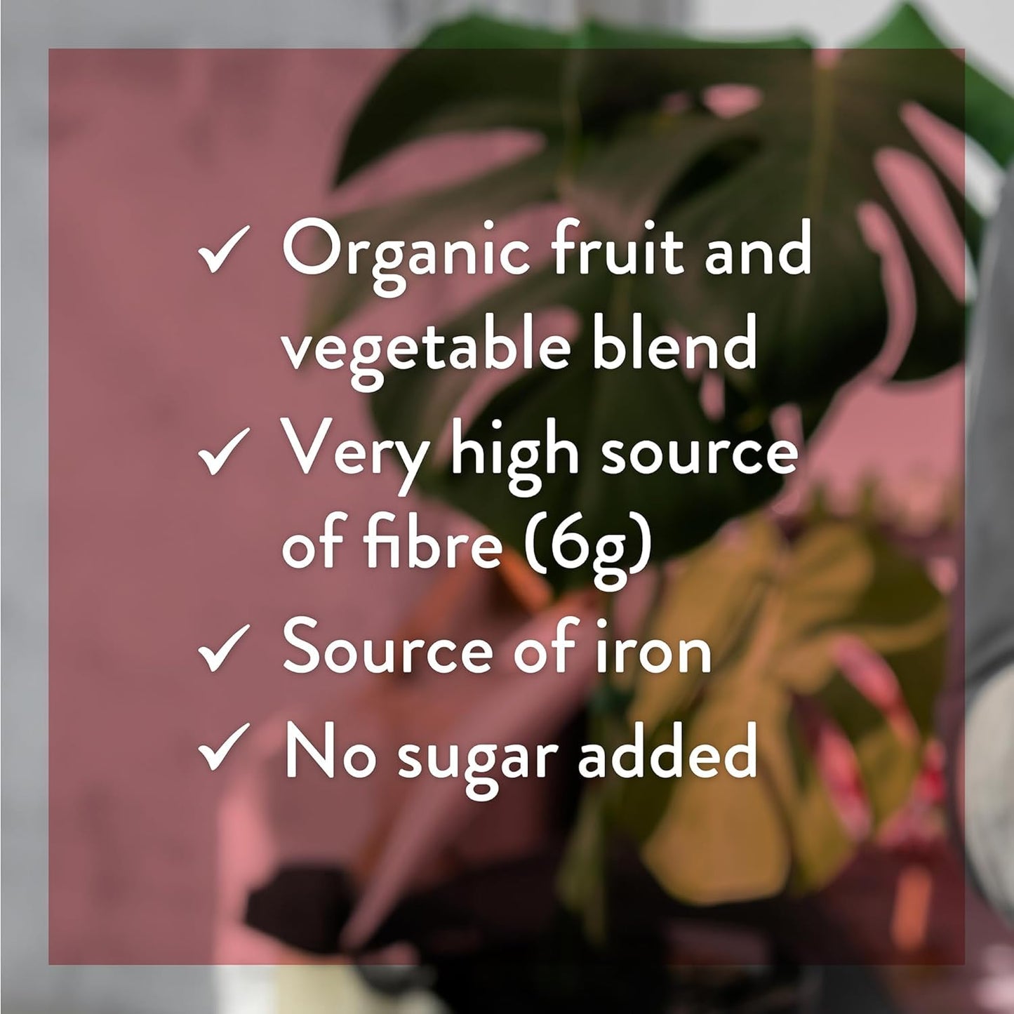 Genuine Health High Fibre Gut Superfood – Organic Fruit & Vegetables Powder, Natural Fibre Supplement - Vegan, Gluten-Free, USDA Organic, Non-GMO – Summer Berry, 21 Servings