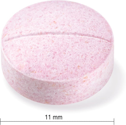 Jamieson 咀嚼益生菌，20 億個活性細胞，天然草莓口味，適合全家大小（3 歲以上），支持消化健康。 5 種獨特菌株，包括乳酸桿菌和雙歧桿菌，非基因改造，不含人工色素…