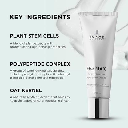 Image Skincare The Max Stem Cell Facial Cleanser, 4 ounces