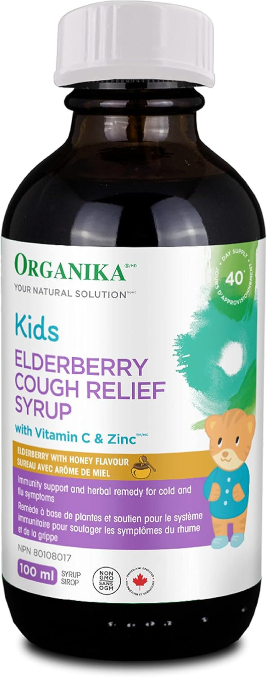 Organika 儿童接骨木止咳糖浆 100 毫升