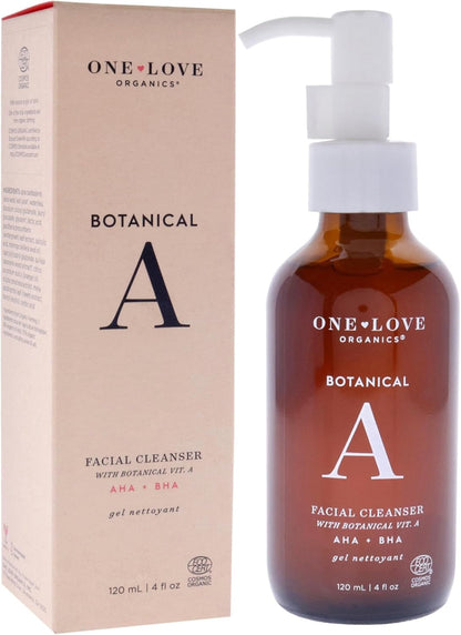 One Love Organics Botanical A Facial Cleanser Women 4 oz