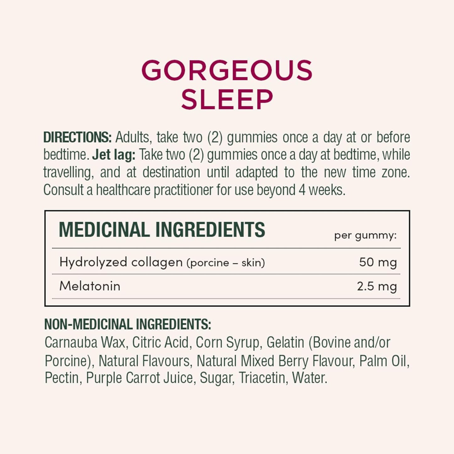 自然之寶 完美睡眠，含褪黑激素和膠原蛋白，幫助重置睡眠-覺醒週期，幫助對抗時差，軟糖，混合漿果味，150 克